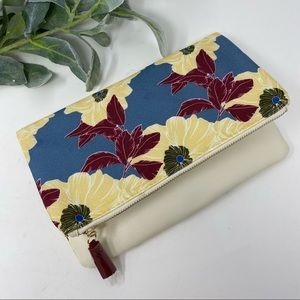 Rachel Pally reversible clutch bag floral print